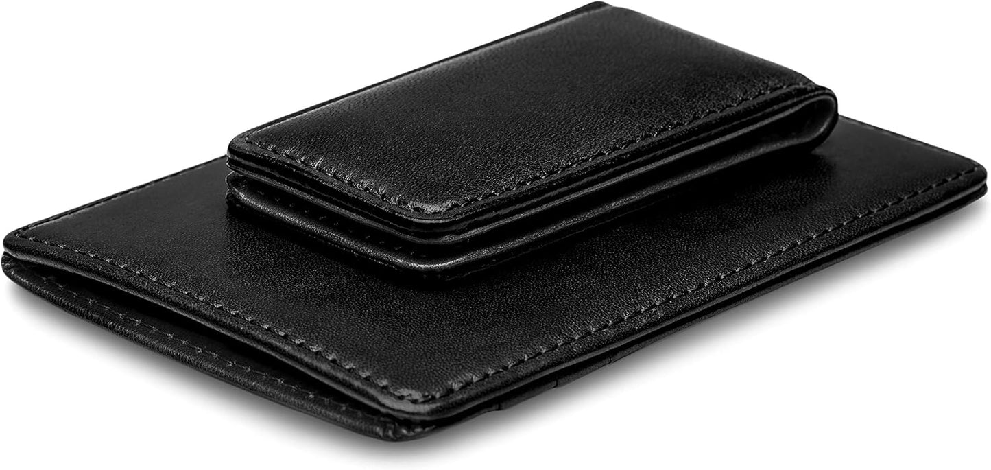 Bosca Cartera con bolsillo frontal para hombre en piel vieja - RFID