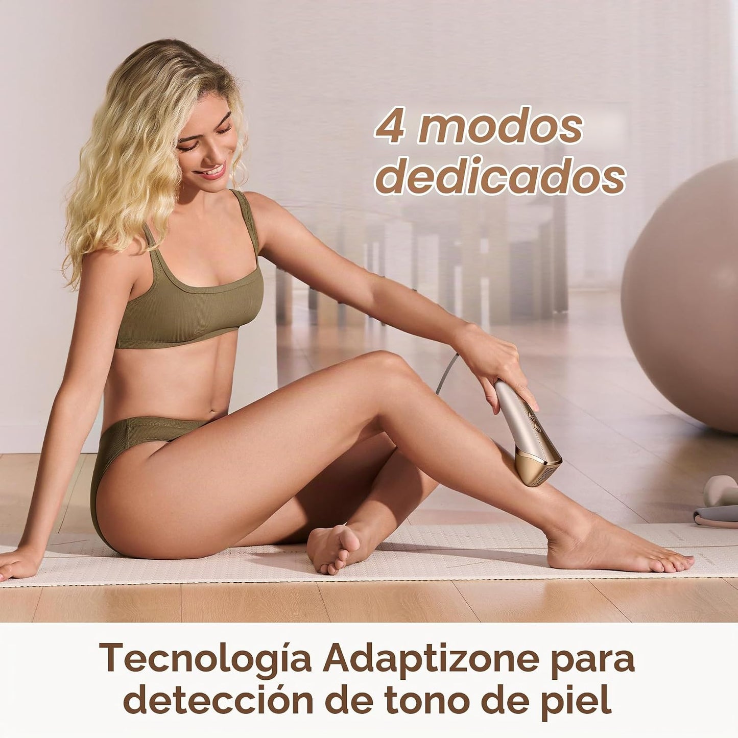 Dreame Astra - Dispositivo de depilación IPL con salida de doble lá...