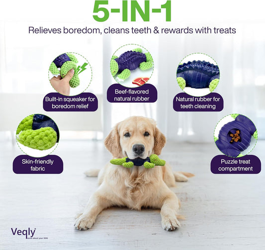 Juguetes masticables para perros para razas pequeñas y medianas, ju...