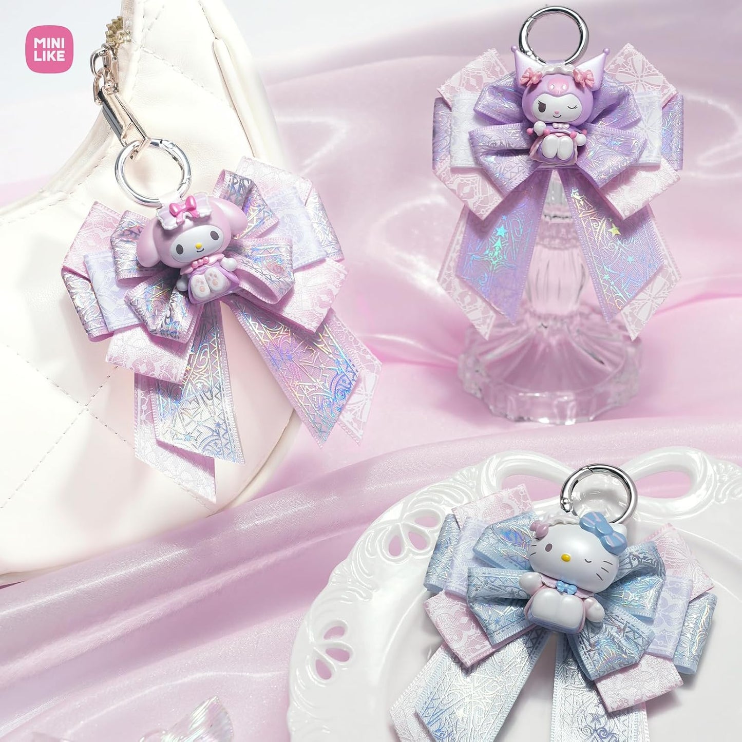 MINI LIKE Sanrio - Colgante de caja ciega Hello Kitty Kuromi My Mel...