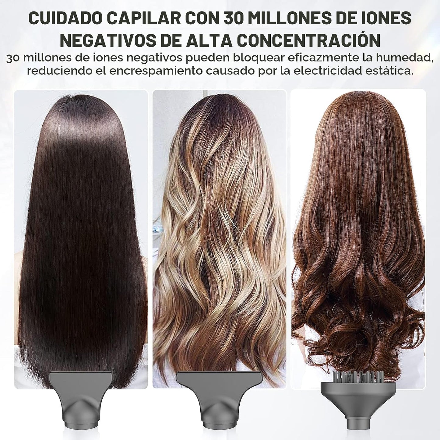 slopehill Secador de Pelo Profesional Iónico con Difusor - Ligero,...