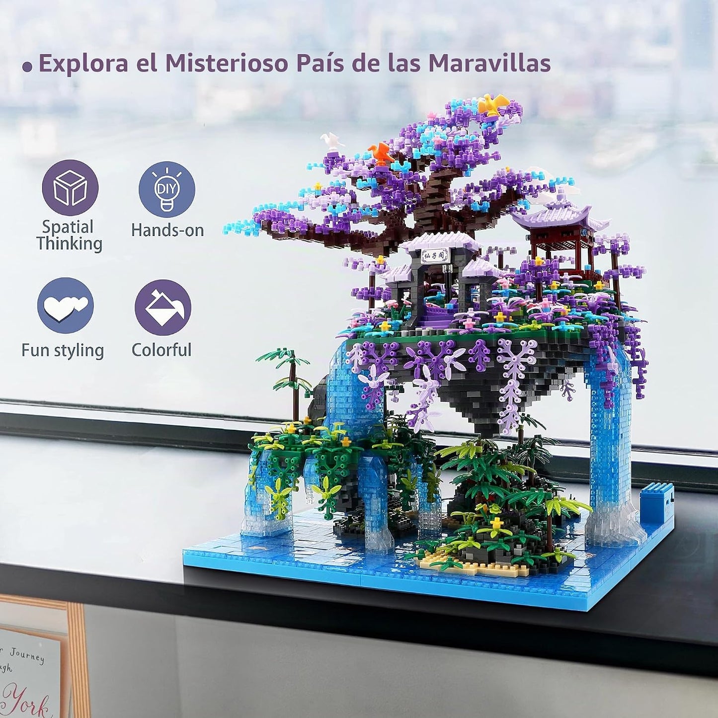 DAFDAG El Palacio de la Luna Conjunto de Micro Bloques de Arquitect...