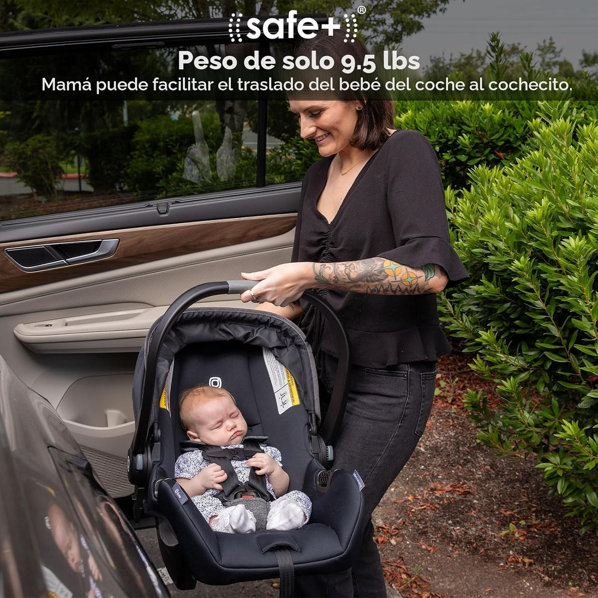 Diono LiteClik 30 R SafePlus Asiento y base de automóvil para bebés...