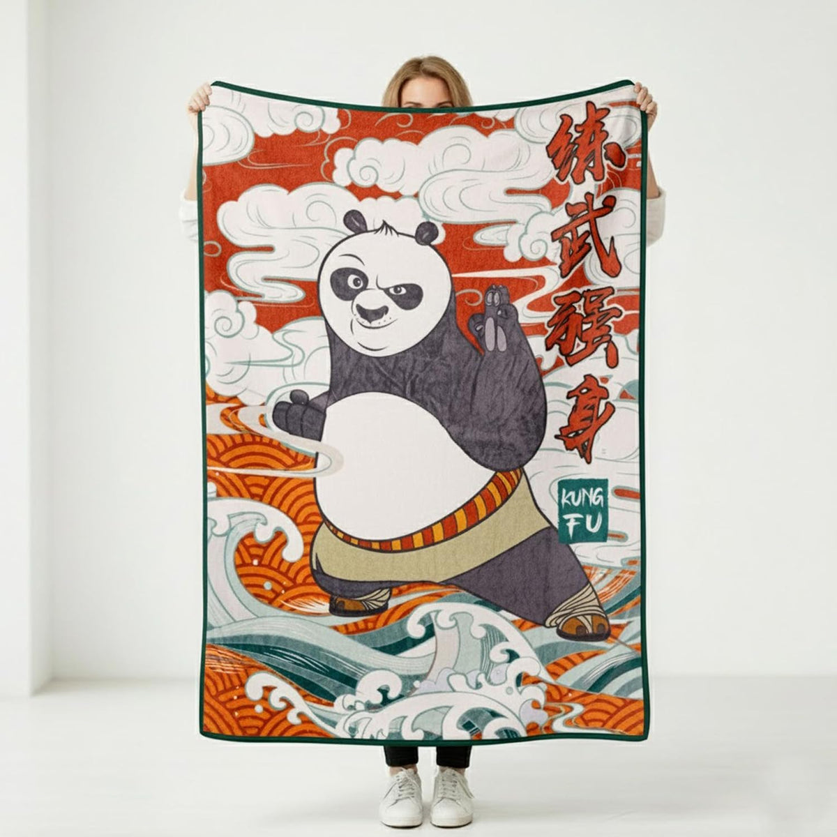 Silver Buffalo Kung Fu Panda Personajes Chinos que Presenta a Po Ma...