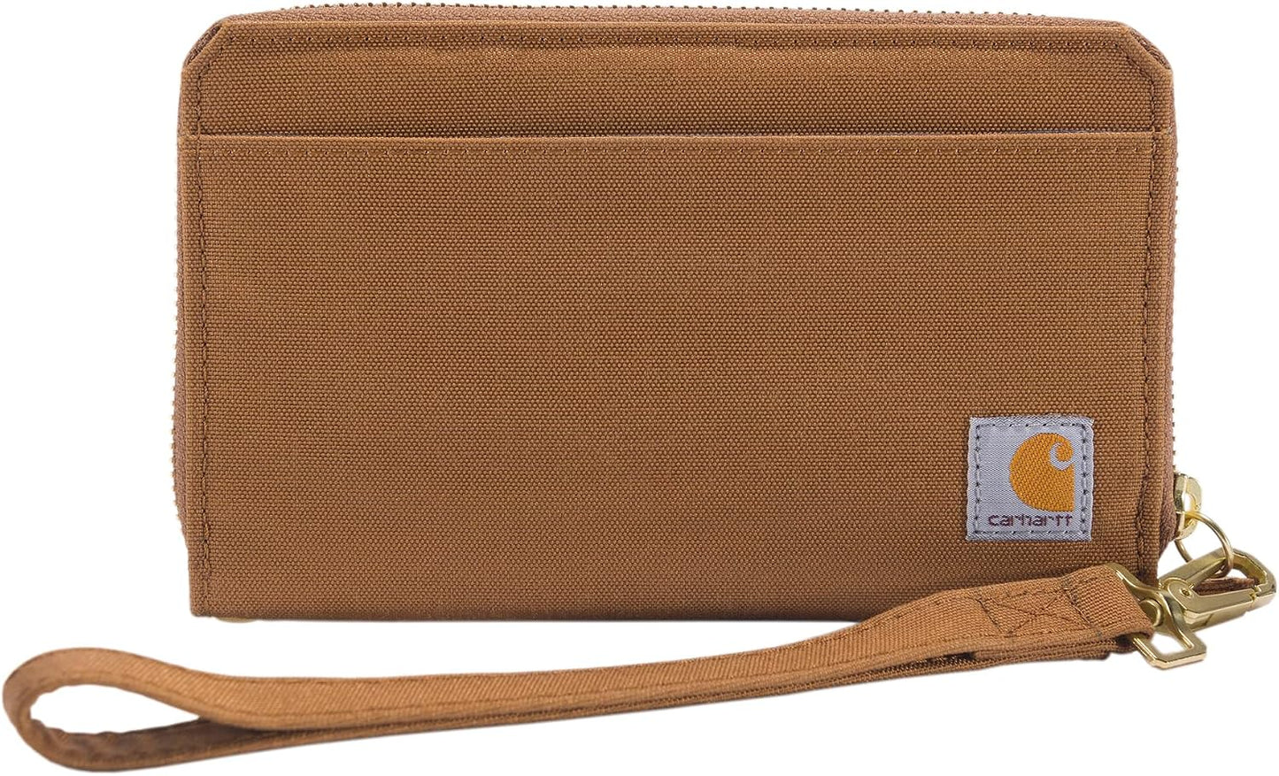 Carhartt Cartera de mano plana de nailon para mujer B0000246, Marró...