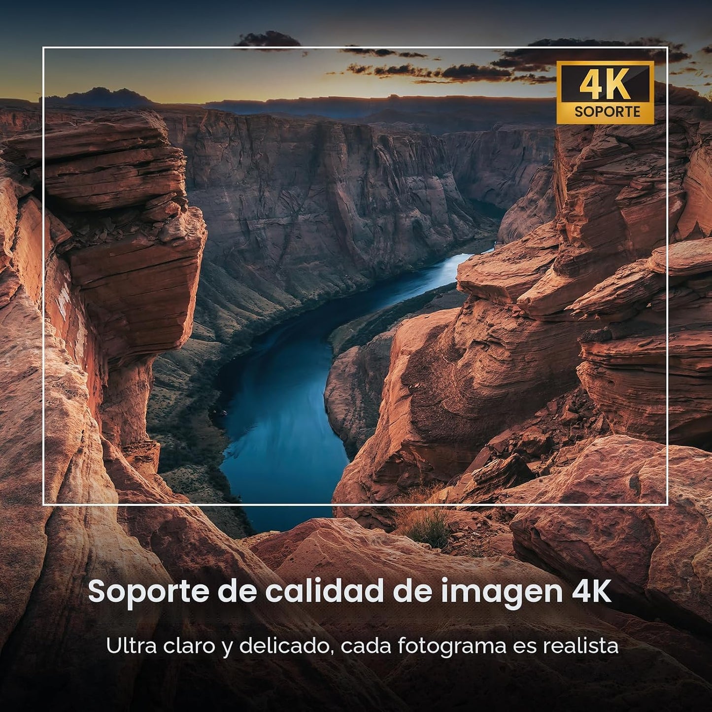 Google TV con licencia oficial - Proyector inteligente para exterio...