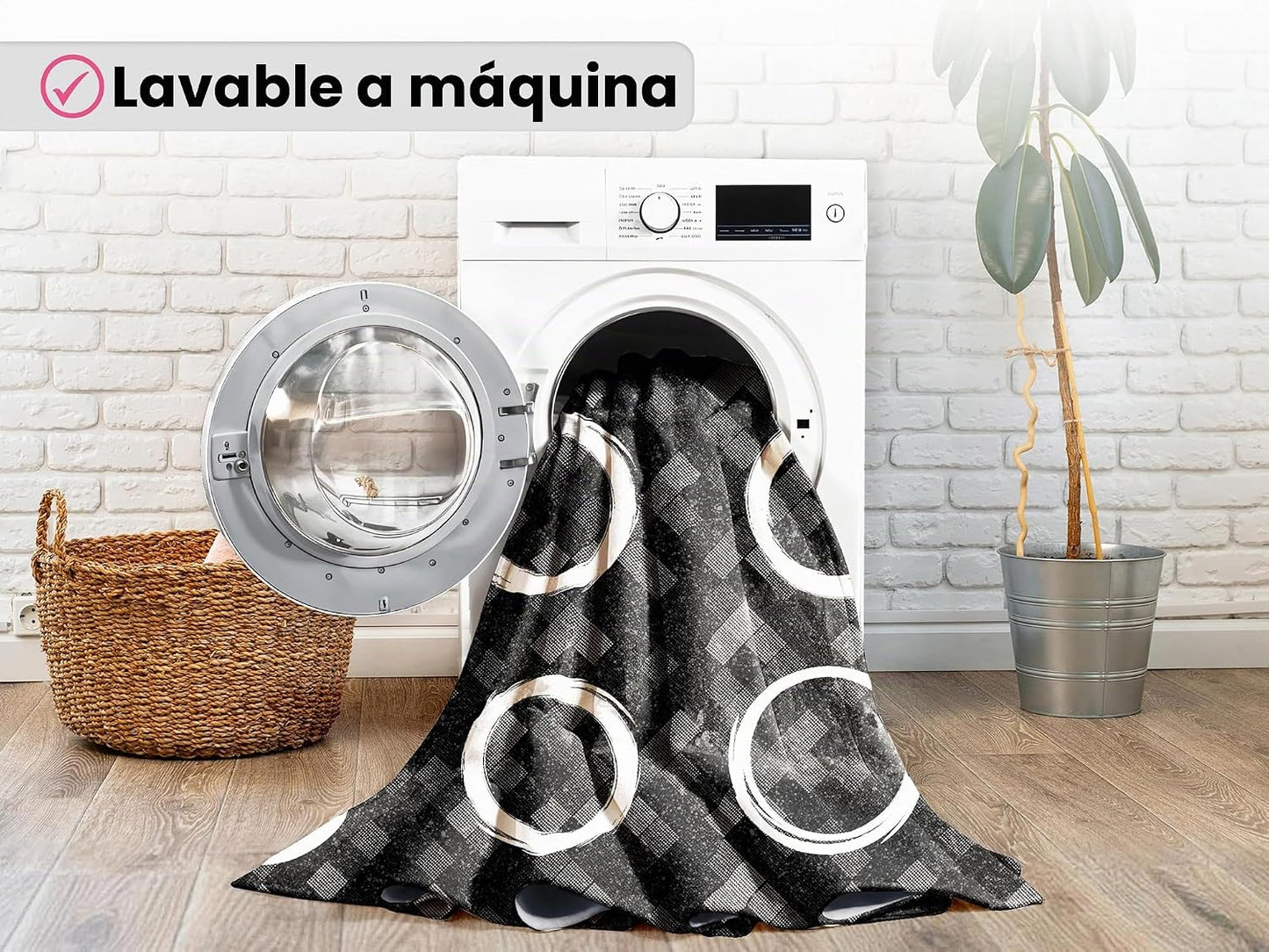 OLEEK Alfombra grande para aula primaria de 8 x 13 pulgadas, (lavab...