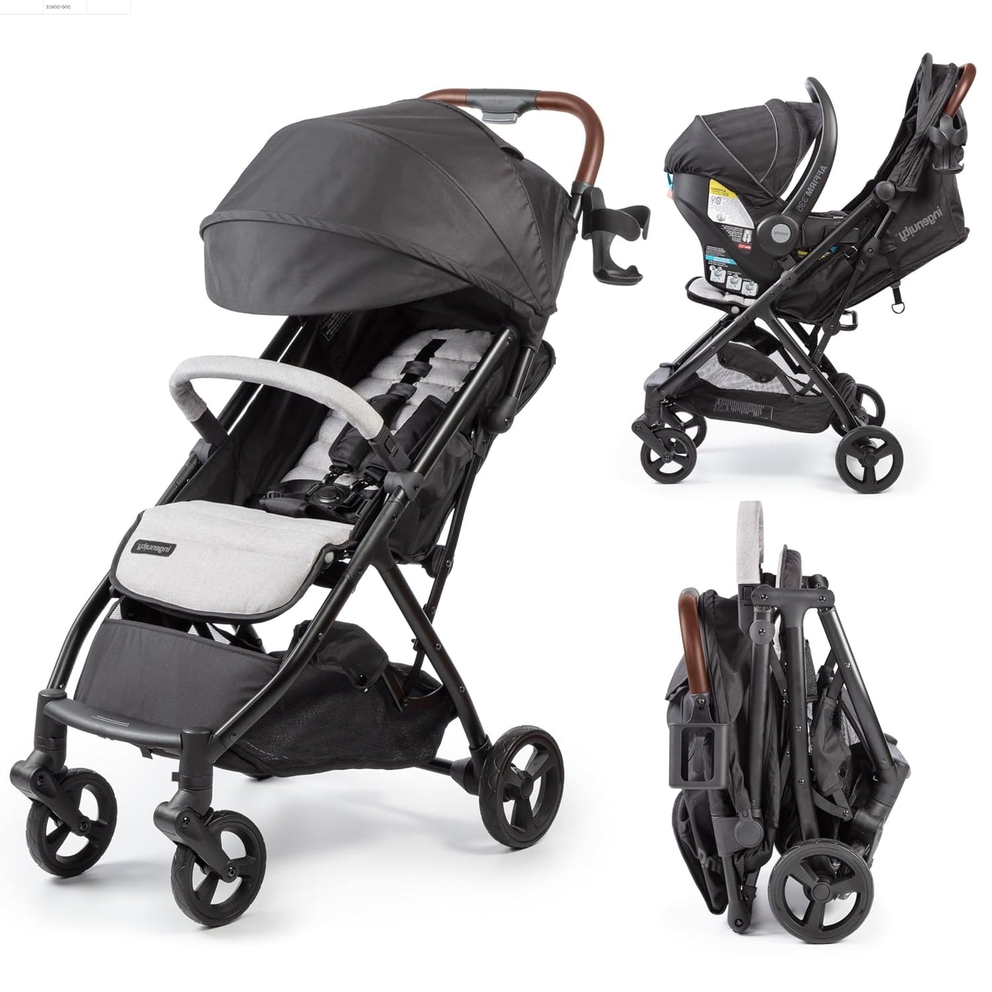 Ingenuity 3Dquickclose CS+ - Cochecito plegable compacto - Cochecit...