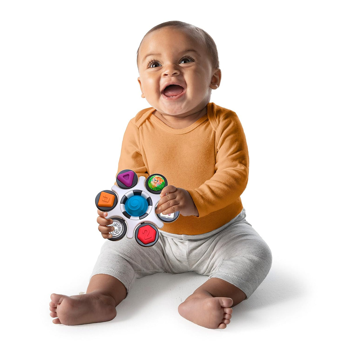 Baby Einstein Curiosity - Juguete sensorial para ansiedad y sonajer...