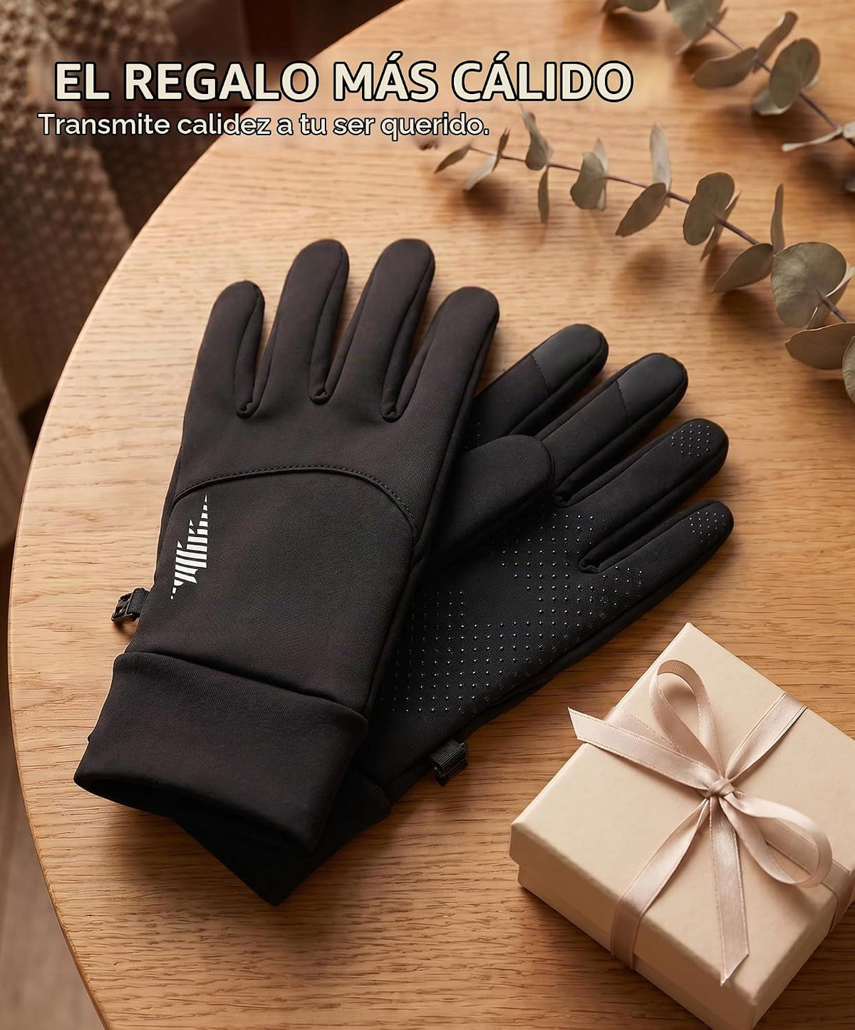 Rivmount - Guantes de invierno resistentes al agua con pantalla tác...
