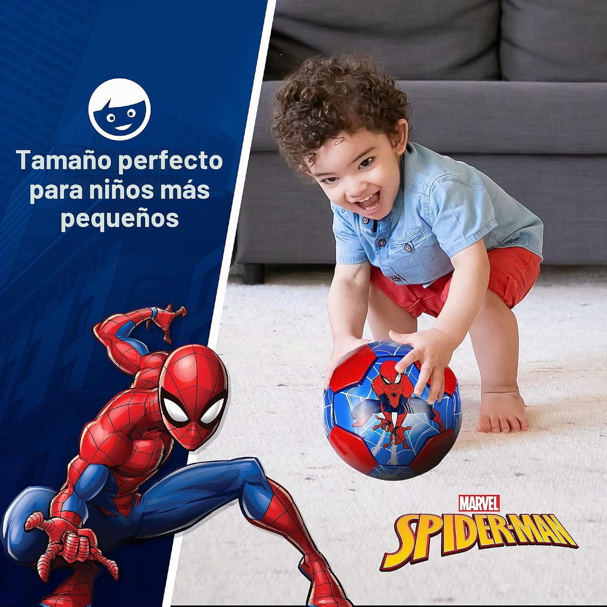 Capelli Sport Pelota de fútbol Marvel Spider-Man