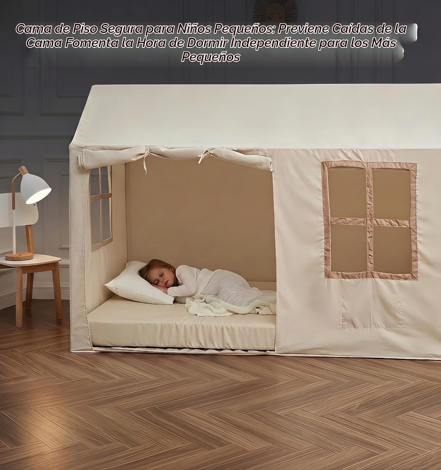 WANFASO Tienda de Cama Twin, Dosel de Cama Interior, Tiendas para N...