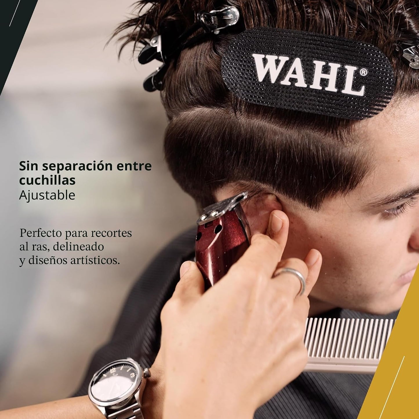 Recortadora Wahl Professional 5 Star Detailer Li inalámbrica, hoja...