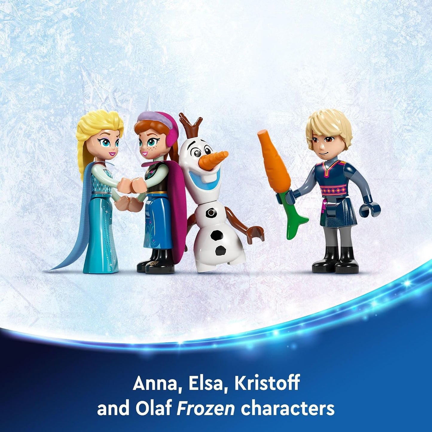 LEGO Disney Frozen - Juego de construcción del Palacio de Hielo de...