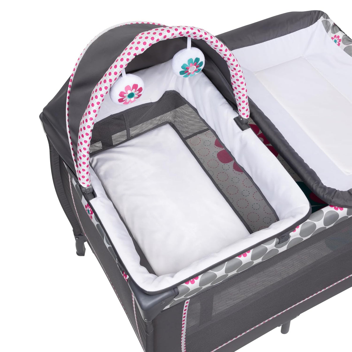 Baby Trend Lil' Snooze™ Deluxe II Centro de Guardería® Playard,...