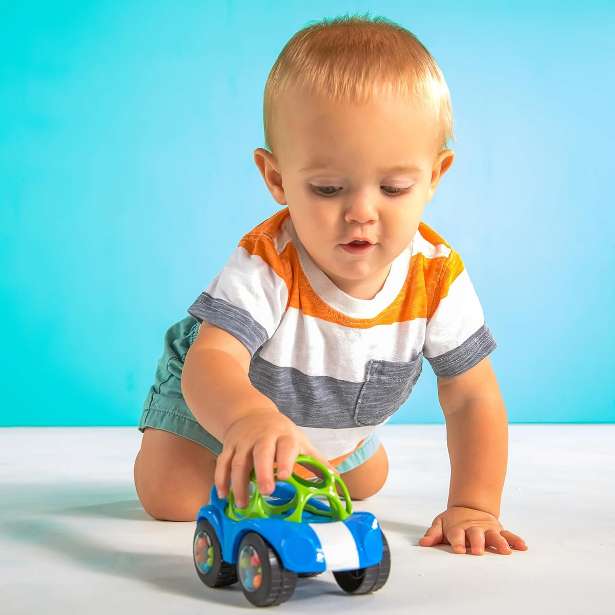 Bright Starts Oball Easy Grasp Rattle &amp; Roll - Juguete deportiv...