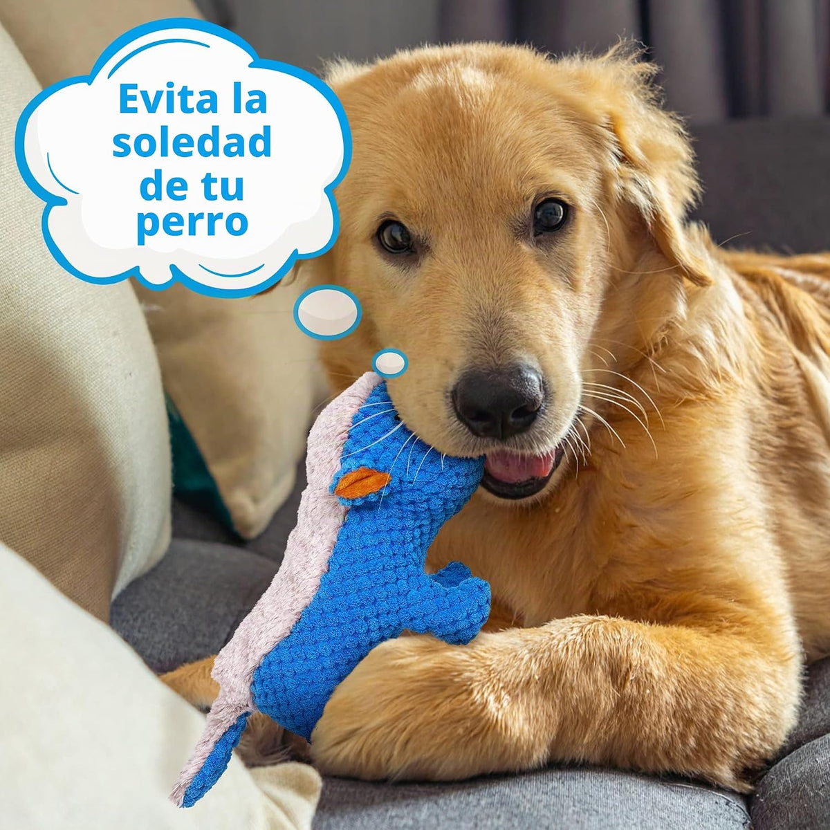 IOKHEIRA - Juguetes de peluche para perros para masticadores agresi...