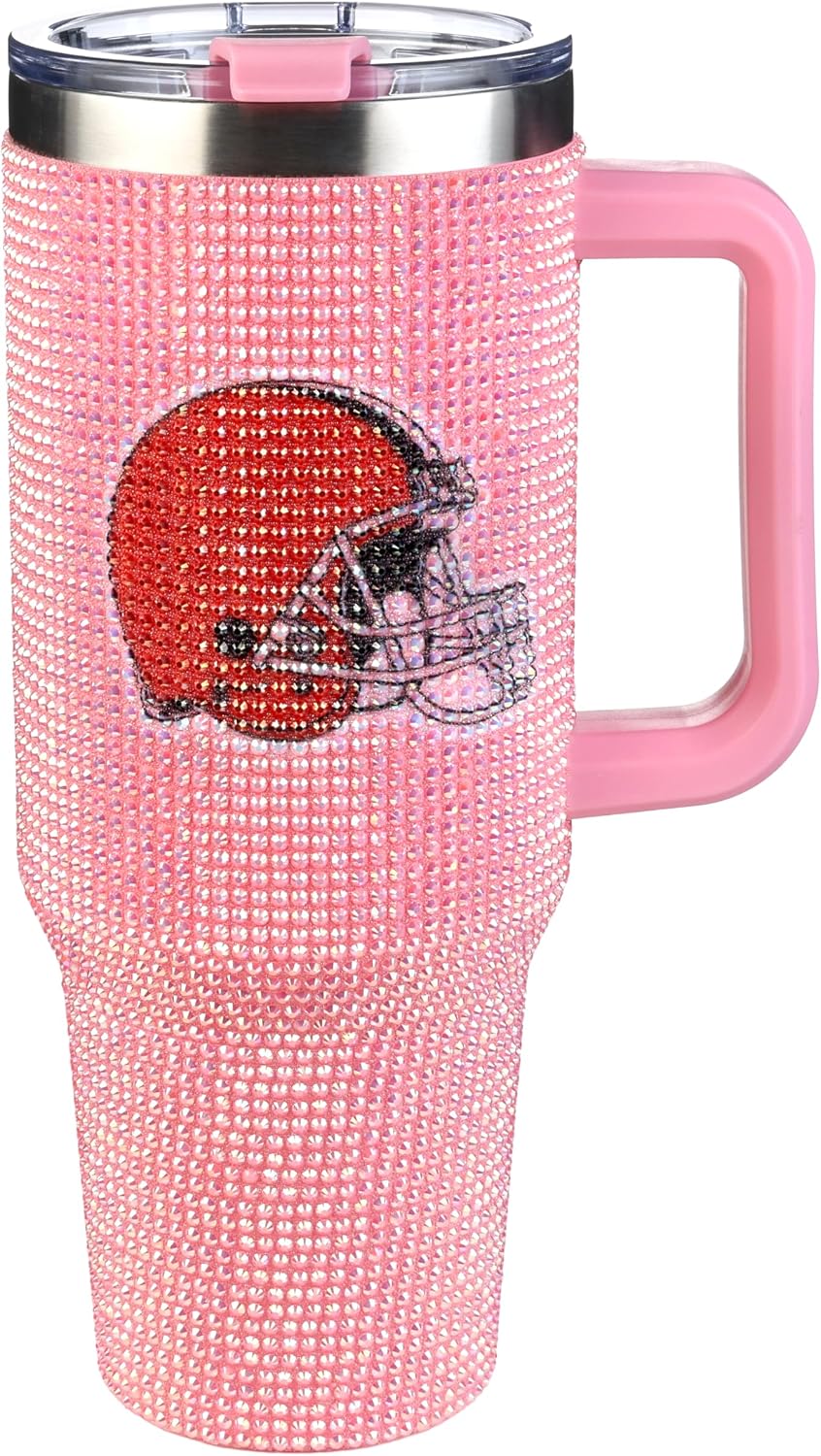 The Memory Company Tumbler con Licencia Oficial de 46 oz Rosa con B...