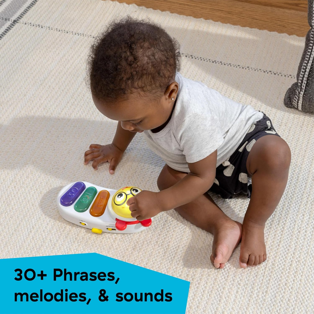 Baby Einstein SuperSeat Touch of Tunes - Asiento de actividades 3 e...