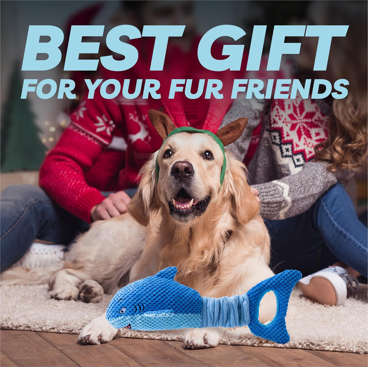 Juguetes para Perros Grandes, Juguetes Chirriantes para Perros para...