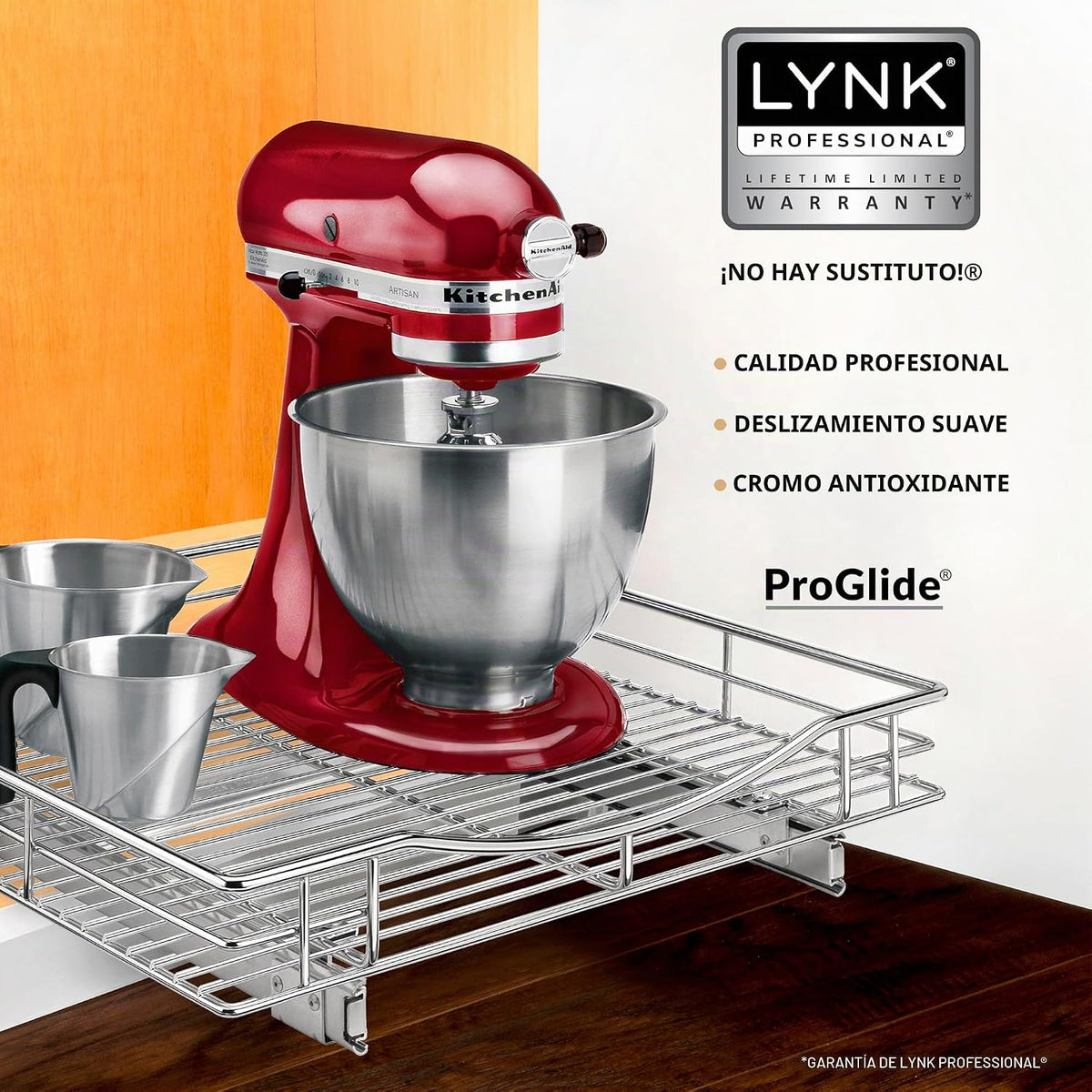 Lynk Professional® - Cajón organizador desplegable\/deslizante de 2...