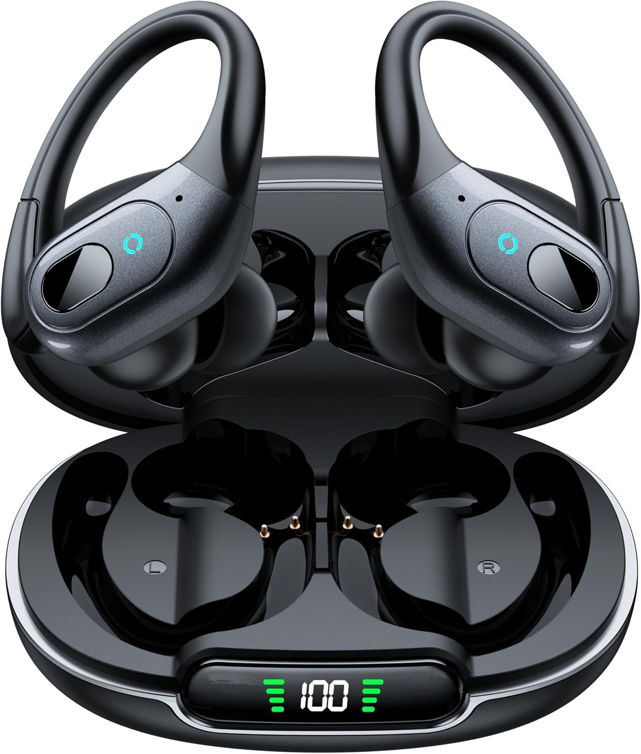 occiam Auriculares inalámbricos Bluetooth con cancelación activa de...