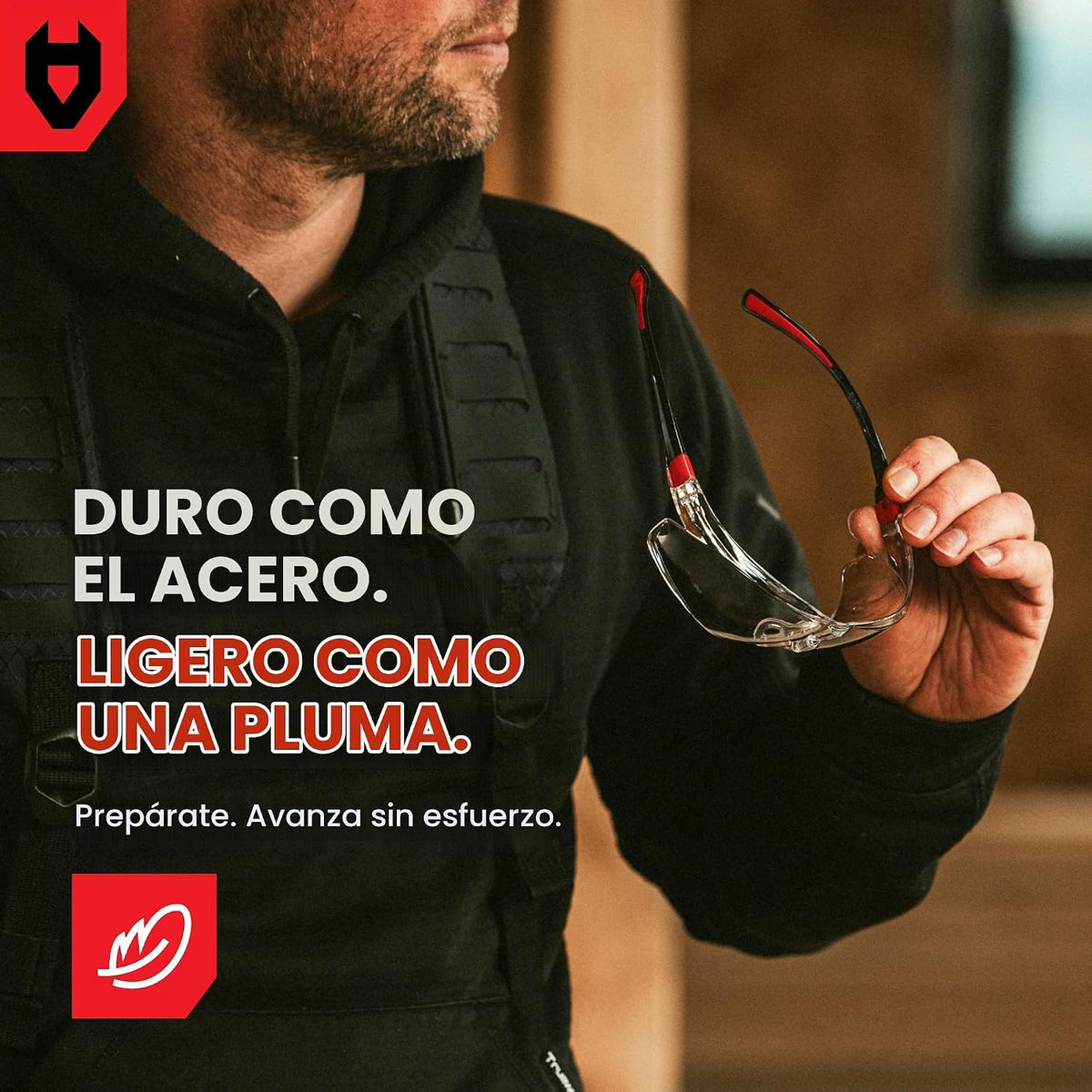 NoCry Gafas de seguridad transparentes para hombres y mujeres con l...