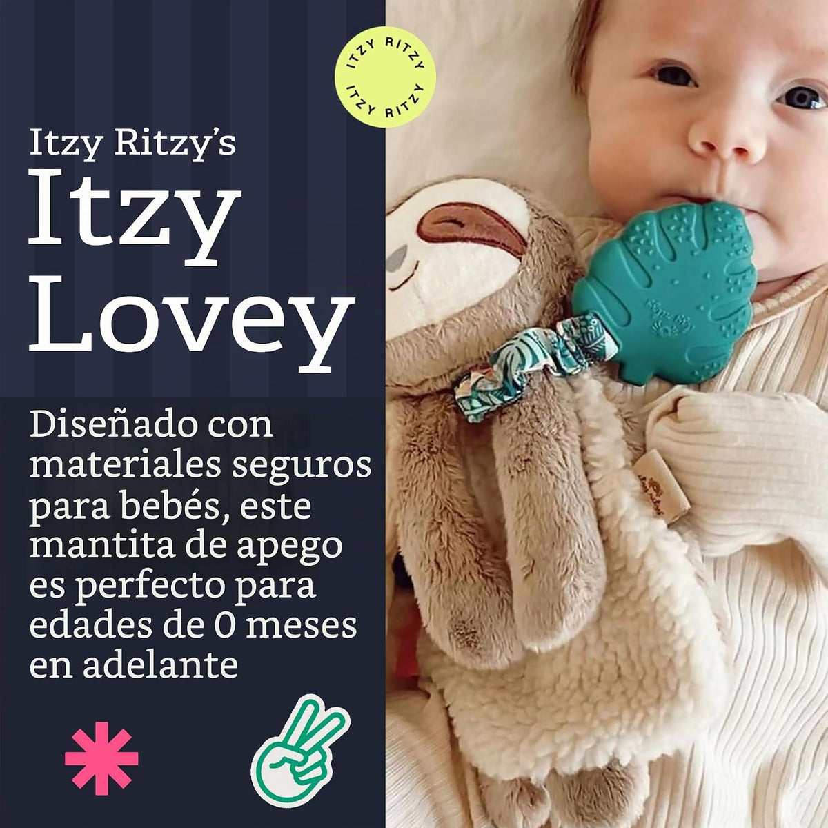 Itzy Ritzy - Itzy Lovey Incluyendo Mordedor - Baby Lovey con Morded...