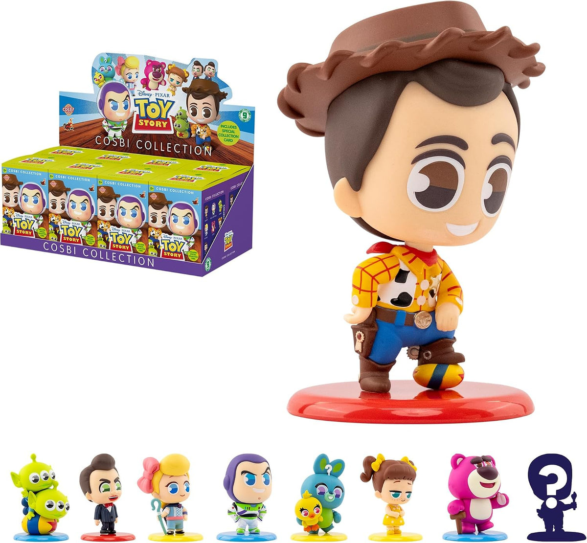 YuMe Toy Story Cosbi Collection, juego de 8 unidades (+ oportunidad...