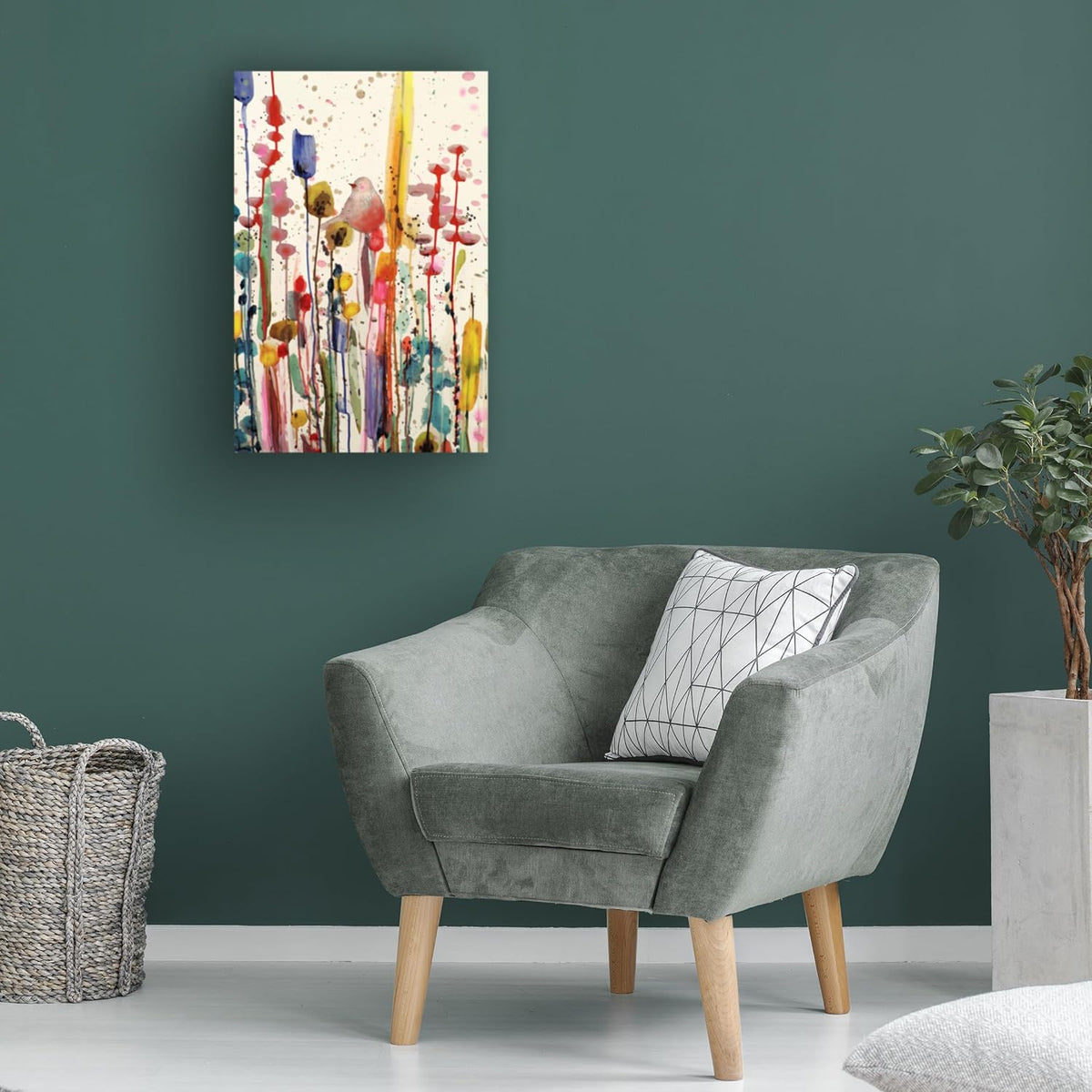 Ce Doux Matin por Sylvie Demers, lienzo decorativo para pared, 22 x...