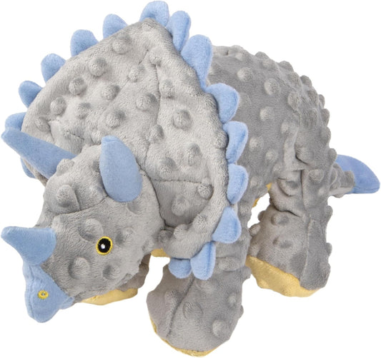 Juguete para perro de felpa, goDog, dinosaurios con tecnología Chew...
