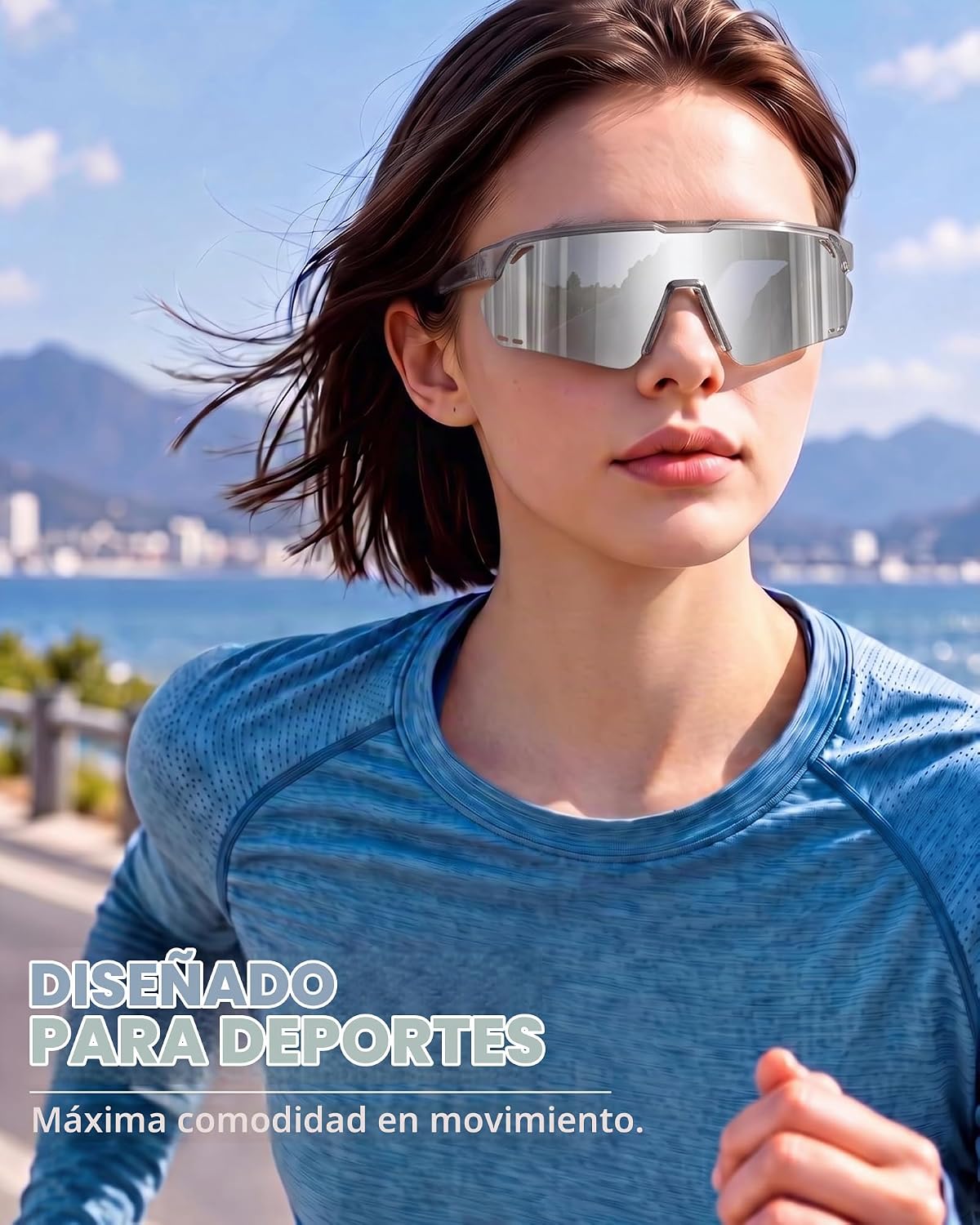 AGEYOU Gafas de sol deportivas polarizadas para hombres y mujeres |...