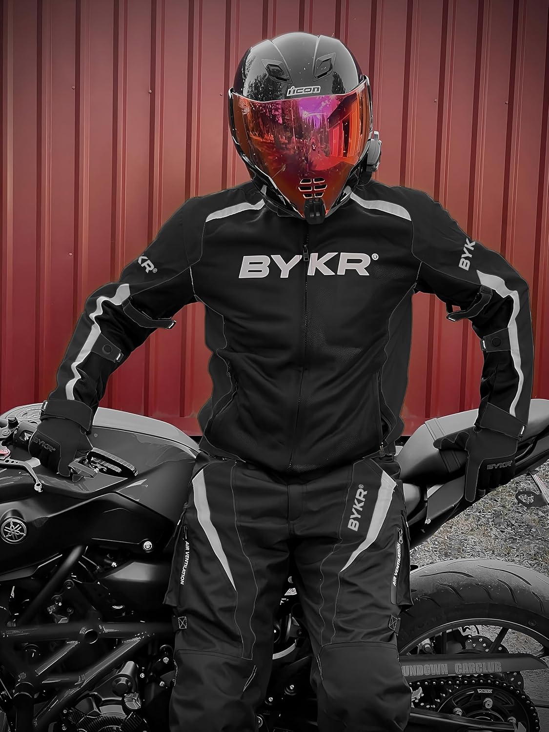 BYKR Guantes de motocicleta para todo clima para hombres y mujeres...