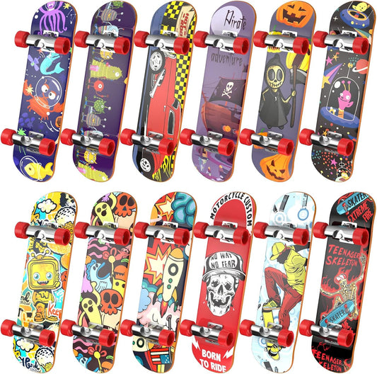 TIME4DEALS Minipatinetas para Dedos 12PCS Juego Profesional de Tabl...