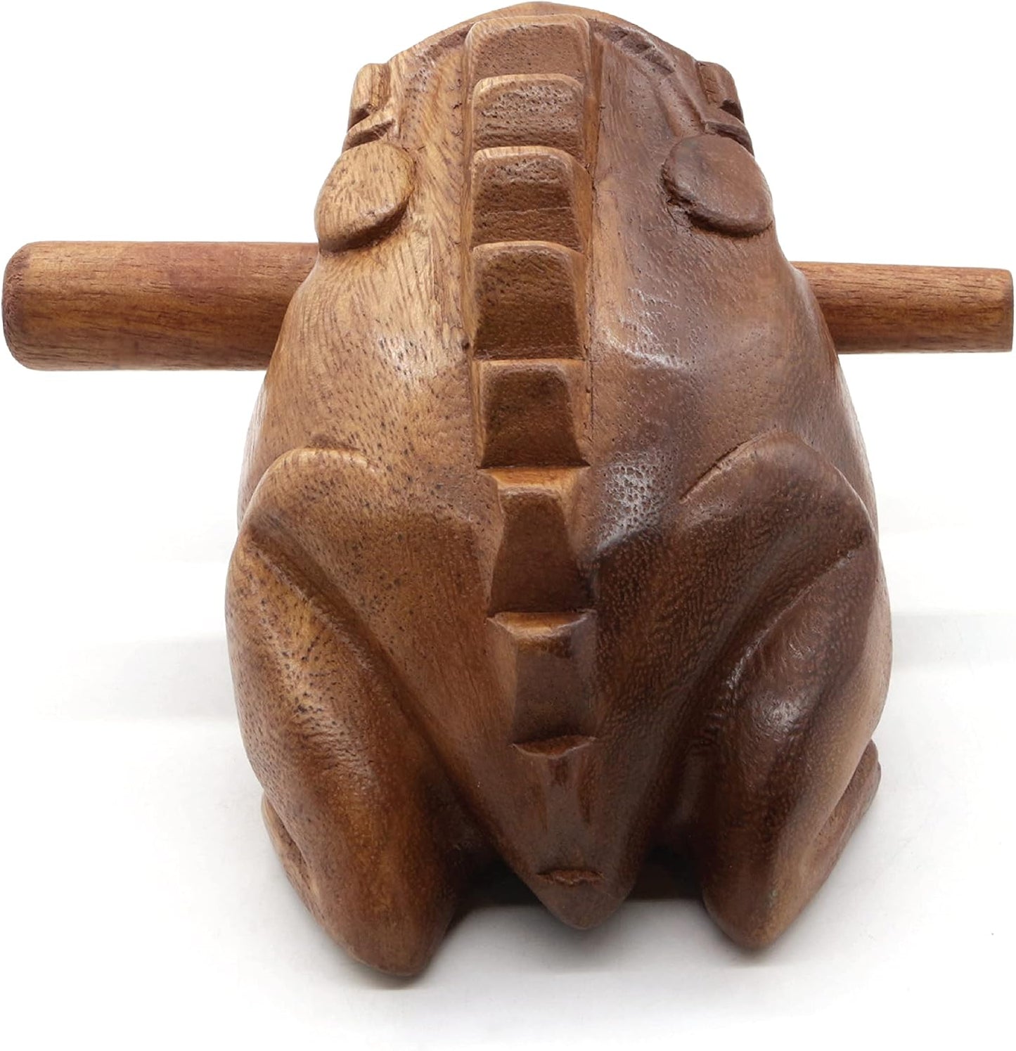 BSIRI Rana de madera Rasp Instrumentos musicales de África Frog Ras...
