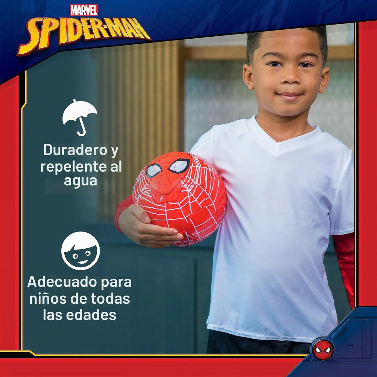 Capelli Sport Pelota de fútbol Marvel Spider-Man