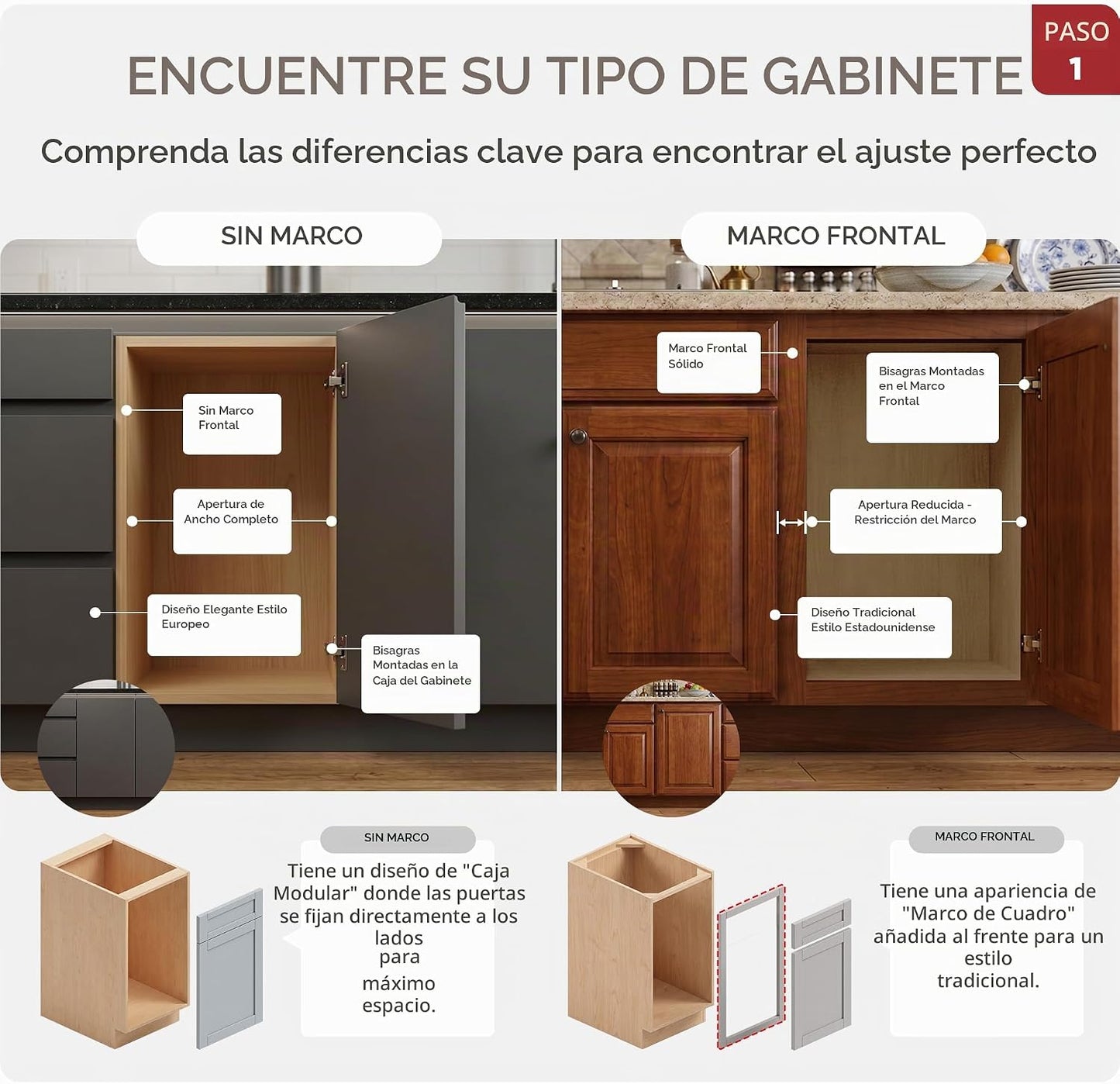 Rev-A-Shelf Estante extraíble para armario de cocina de 2 niveles y...