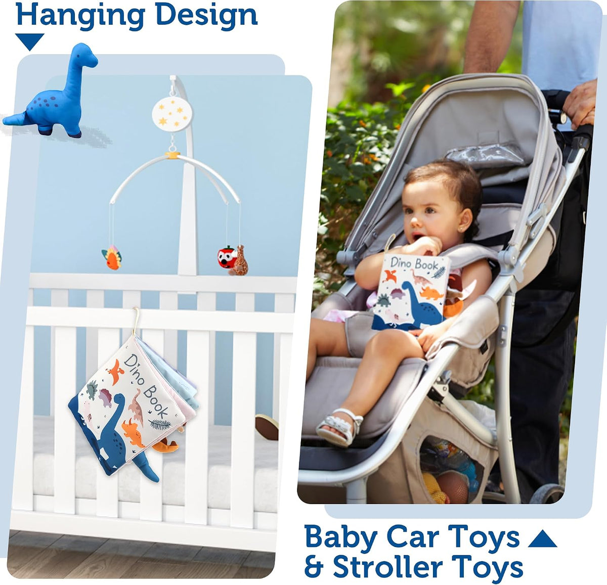 Richgv Libros de juguetes para bebés de 0 a 6 a 12 meses, regalos p...