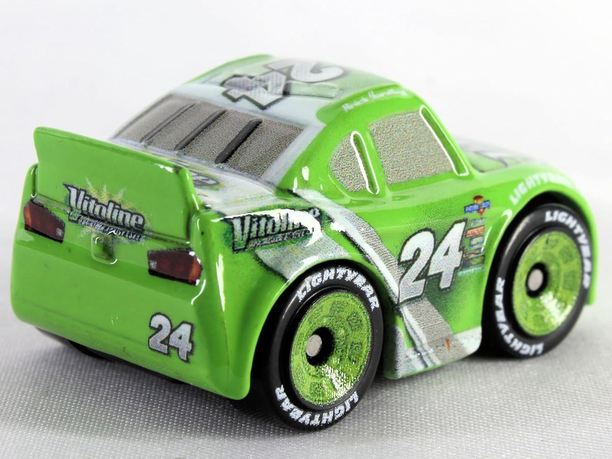 Disney Cars Mini Racers Paquete de 3: Rayo McQueen, Vitoline #24 Br...