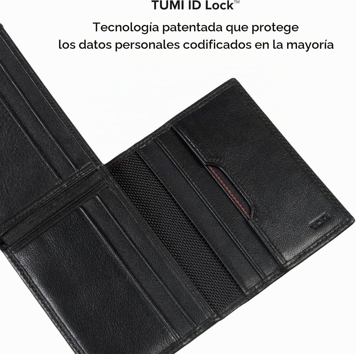 TUMI - Delta Global Cartera extraíble con cerradura de identificaci...