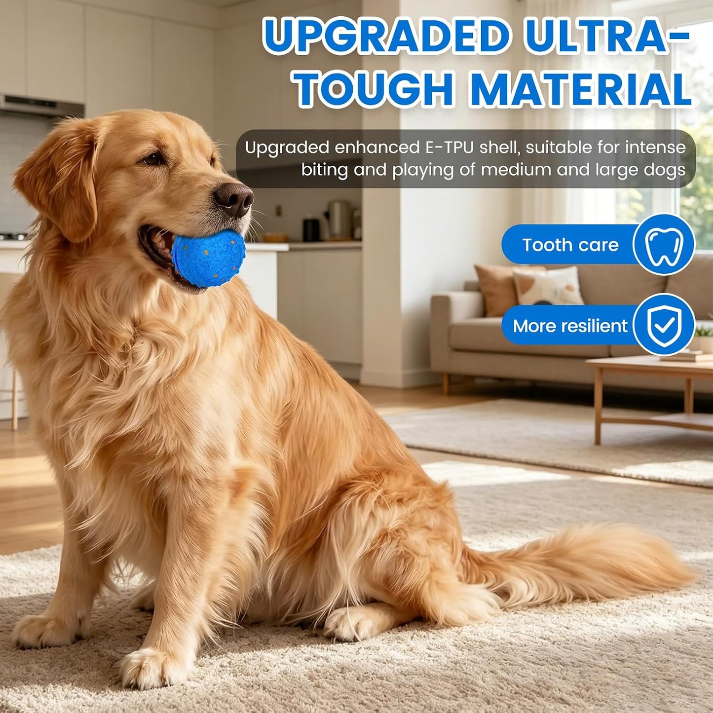 YMKWZ Paquete de 2 juguetes interactivos inteligentes para perros c...