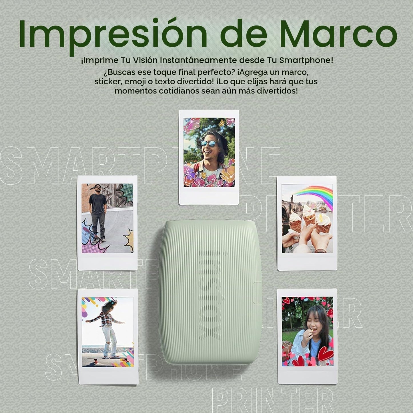 Fujifilm INSTAX Mini Link 3 - Impresora para smartphone + película...