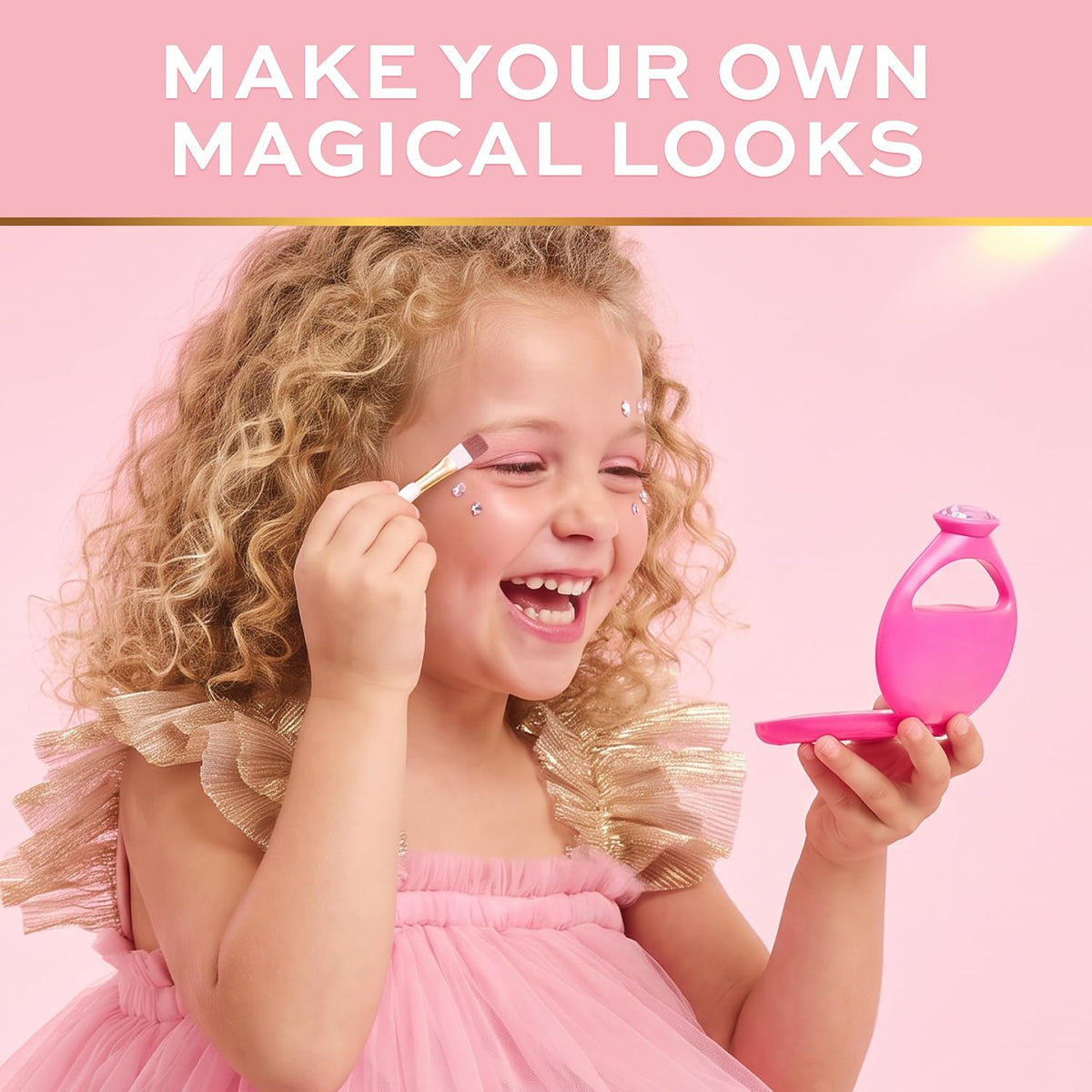 FAO Schwarz Eye &amp; Lip - Juego compacto de 12 piezas, kit de maq...