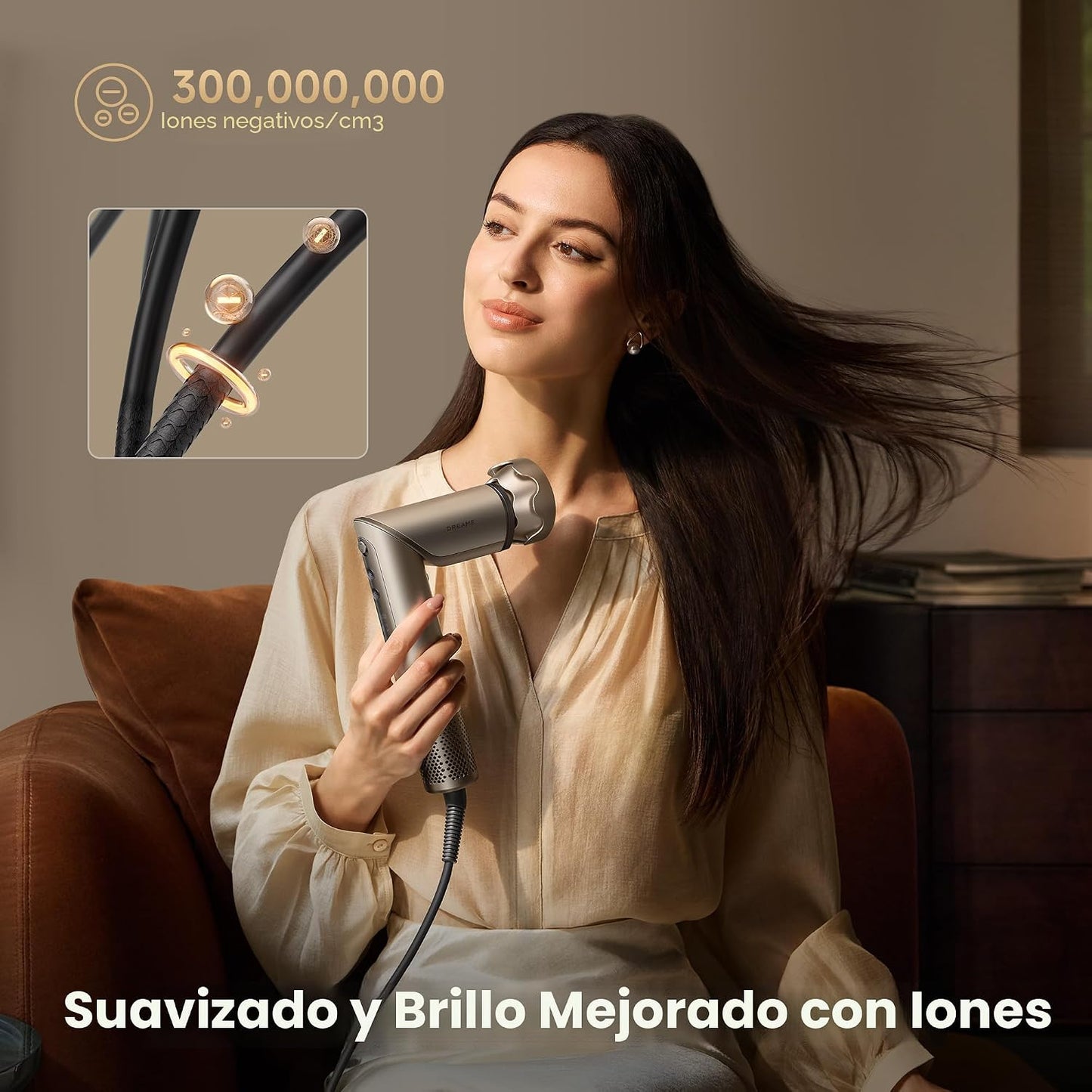Dreame Dazzle Secador y Estilo de Pelo - Reconocimiento Inteligente...