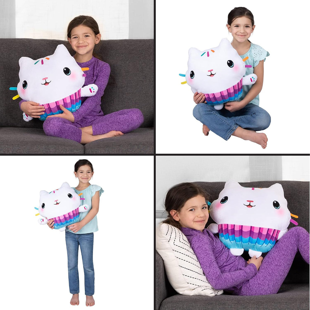 Gabby's Dollhouse Cakey - Ropa de cama para niños, muy suave, a...