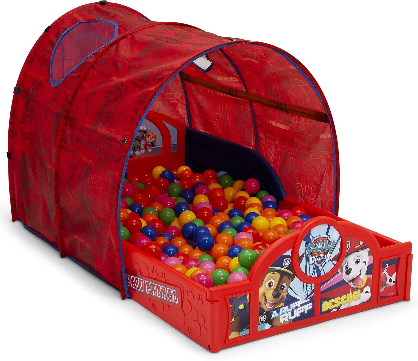 Delta Children Nick Jr. - Cama infantil con tienda de campaña para...