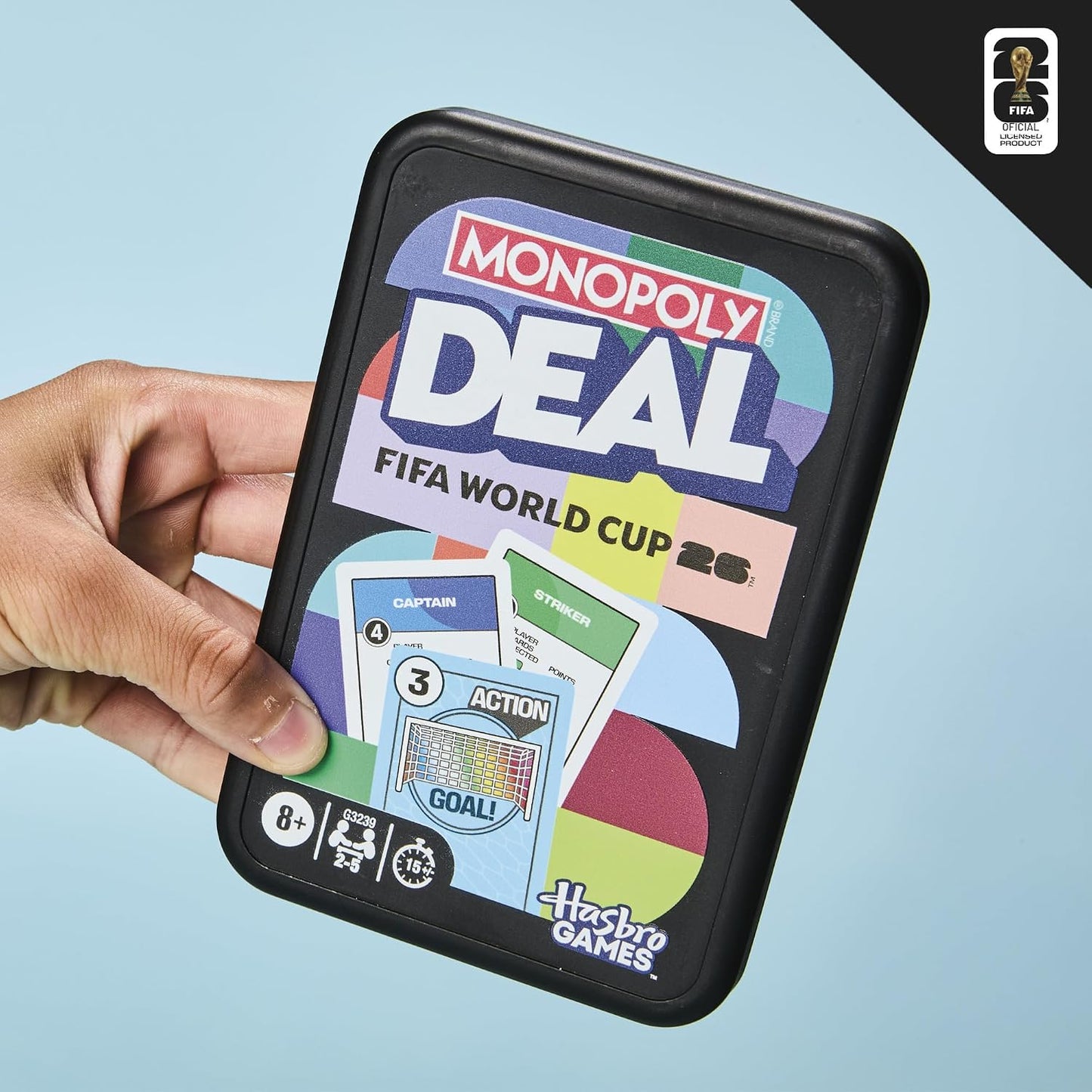 Monopoly Deal FIFA World Cup 2026 Edition - Juego de cartas de fútb...