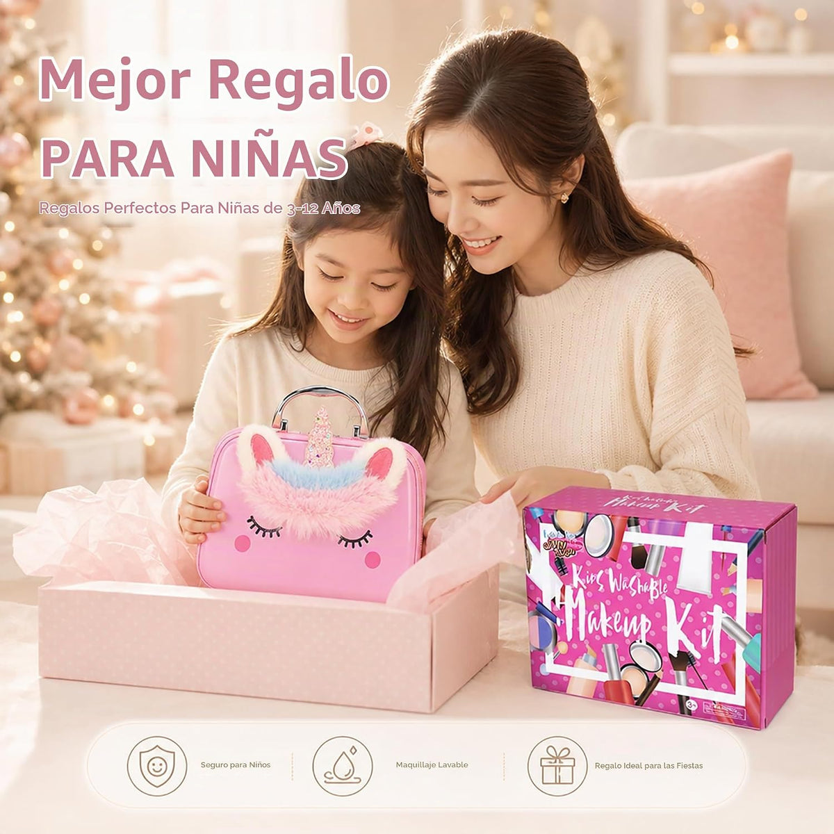 Kit de esmalte de uñas para niñas \u2013 no tóxico incluido secador...