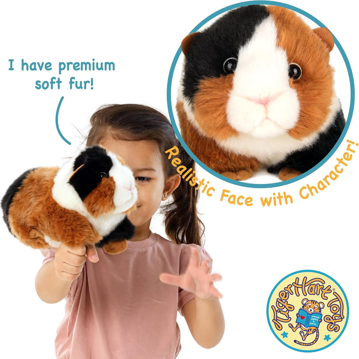 TigerHart Gianni El Cobayo - Animal de Peluche de 9 Pulgadas de Felpa