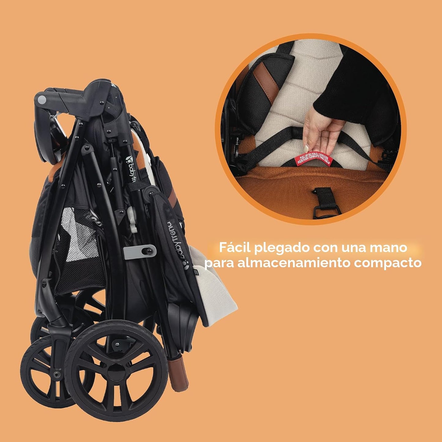 Sistema de viaje Baby Trend Tango PRO con asiento de auto para bebé...